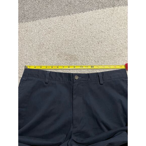 Dockers Chinos Straight Fit Pants Mens Size 34 x 32 Navy Blue Trousers Slacks - Picture 4 of 13